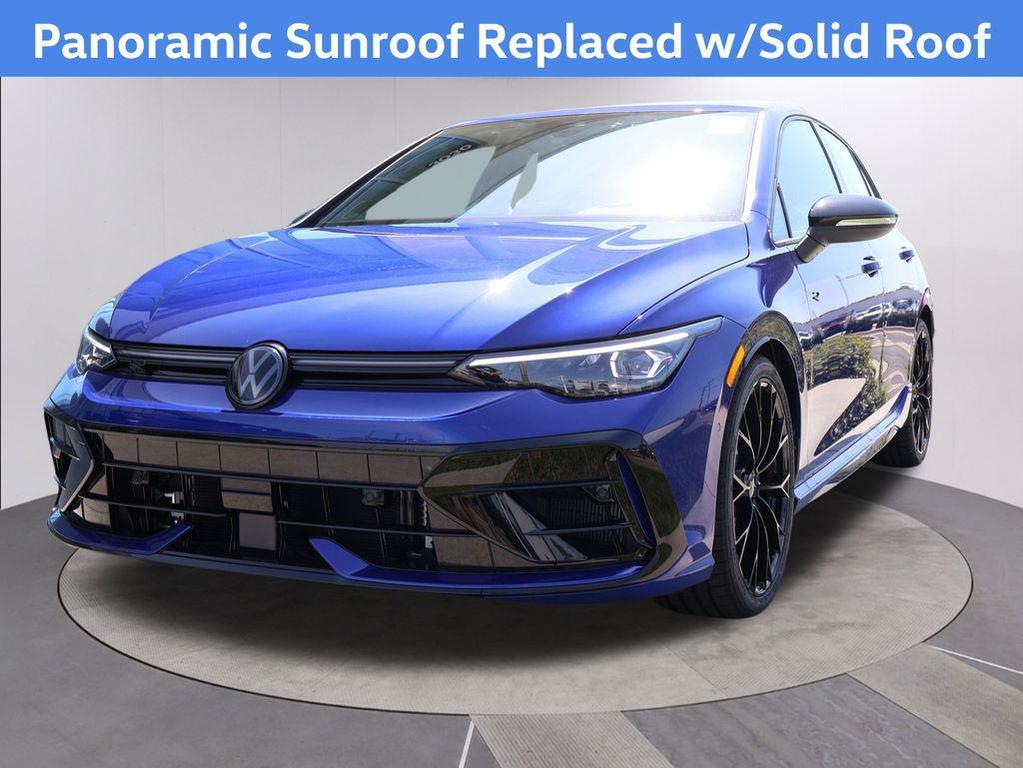 new 2025 Volkswagen Golf R car, priced at $52,638