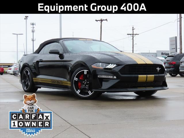 used 2021 Ford Mustang car, priced at $45,930