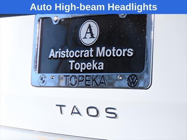 new 2025 Volkswagen Taos car, priced at $31,579