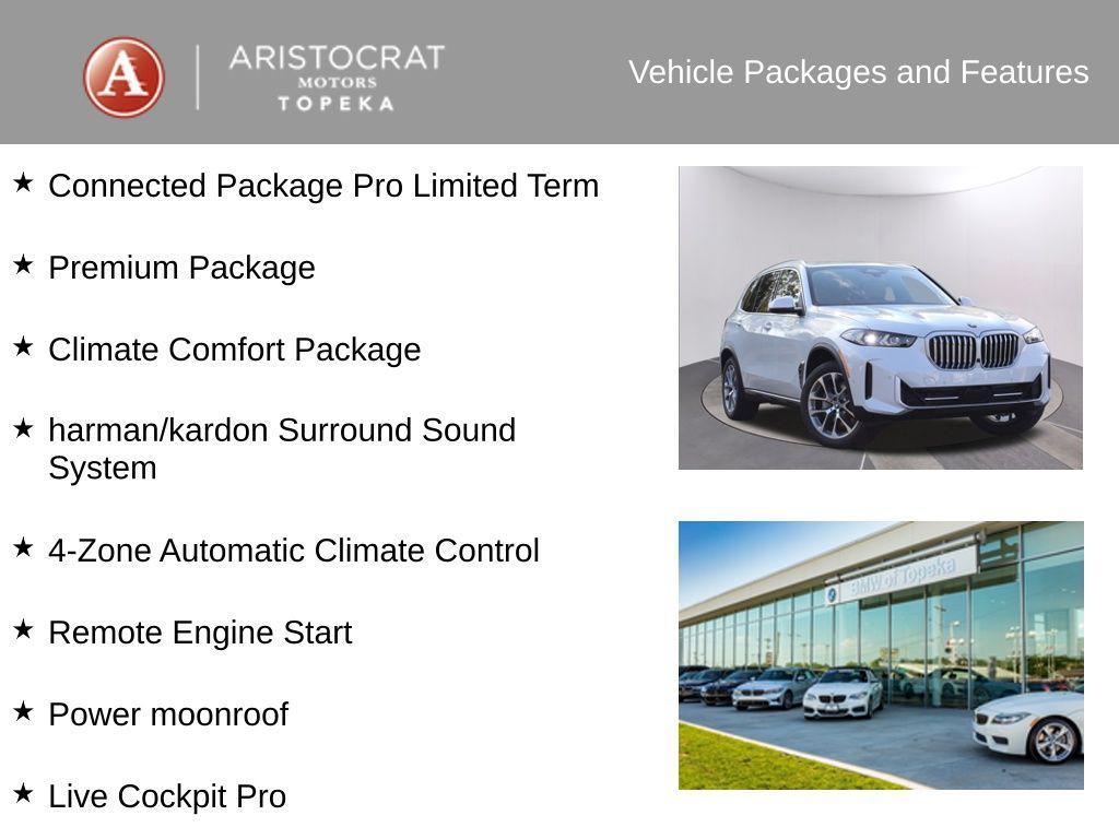 new 2026 BMW X5 car, priced at $76,125