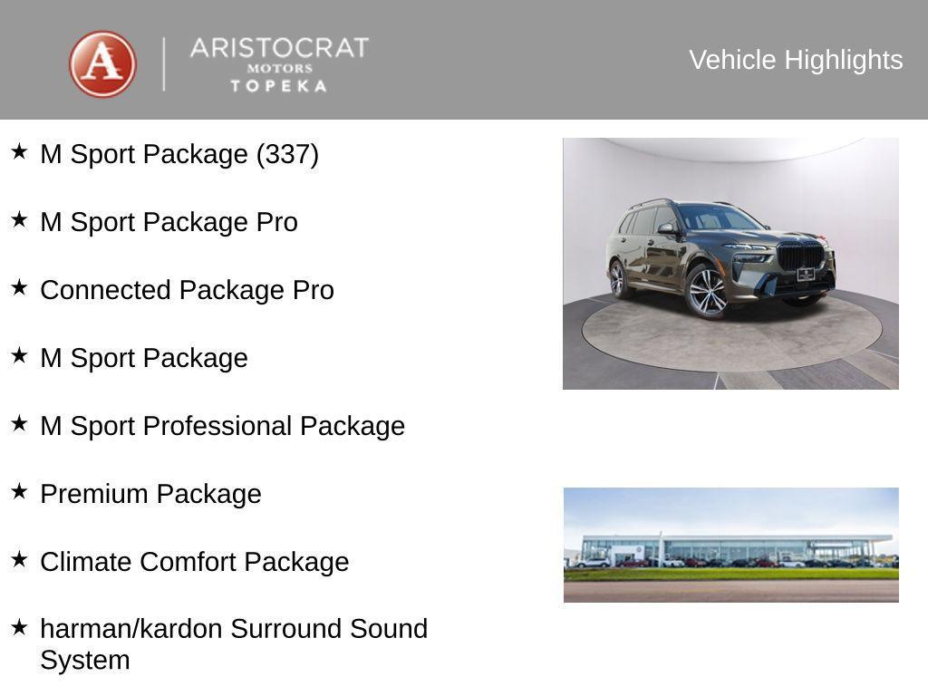 used 2023 BMW X7 car, priced at $72,933