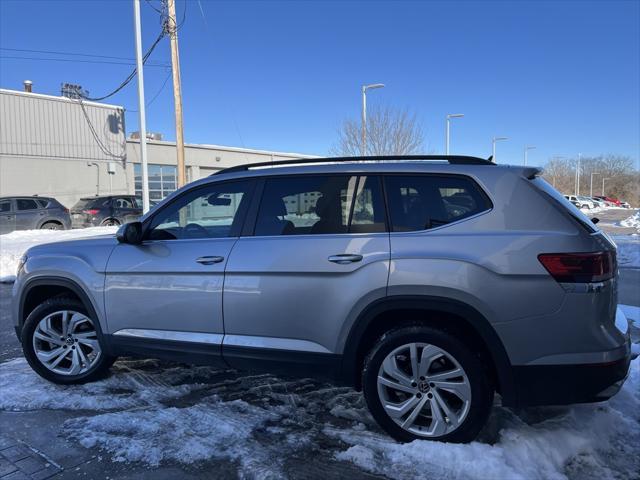 used 2021 Volkswagen Atlas car, priced at $24,502