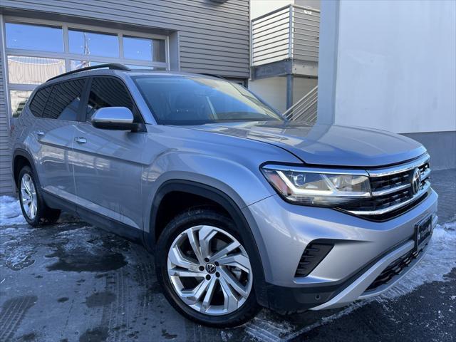 used 2021 Volkswagen Atlas car, priced at $24,502