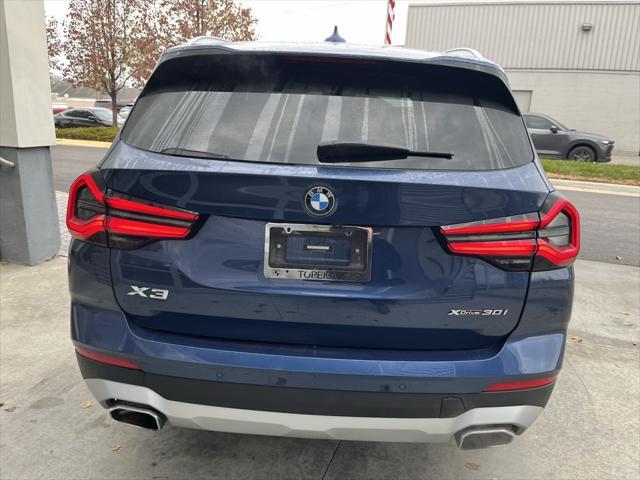 used 2022 BMW X3 car, priced at $36,991