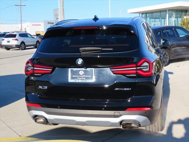 used 2022 BMW X3 car, priced at $35,733