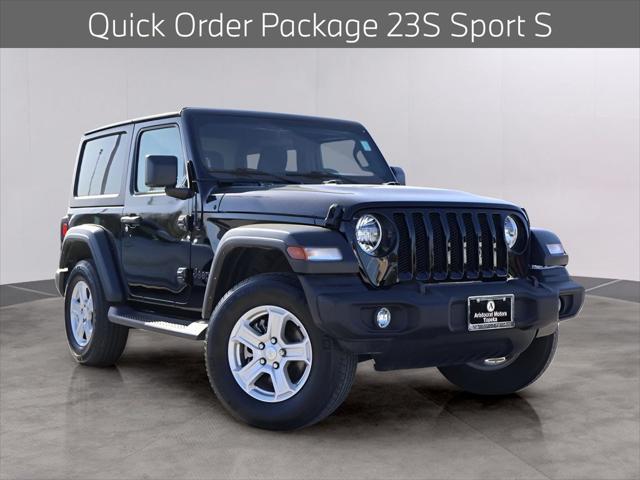 used 2022 Jeep Wrangler car, priced at $27,944