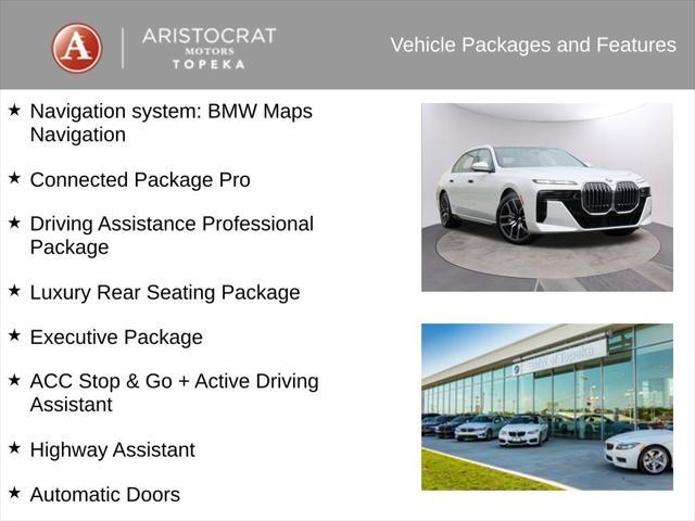 new 2025 BMW 760 car, priced at $138,255