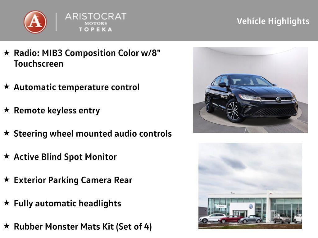 new 2026 Volkswagen Jetta car, priced at $26,564