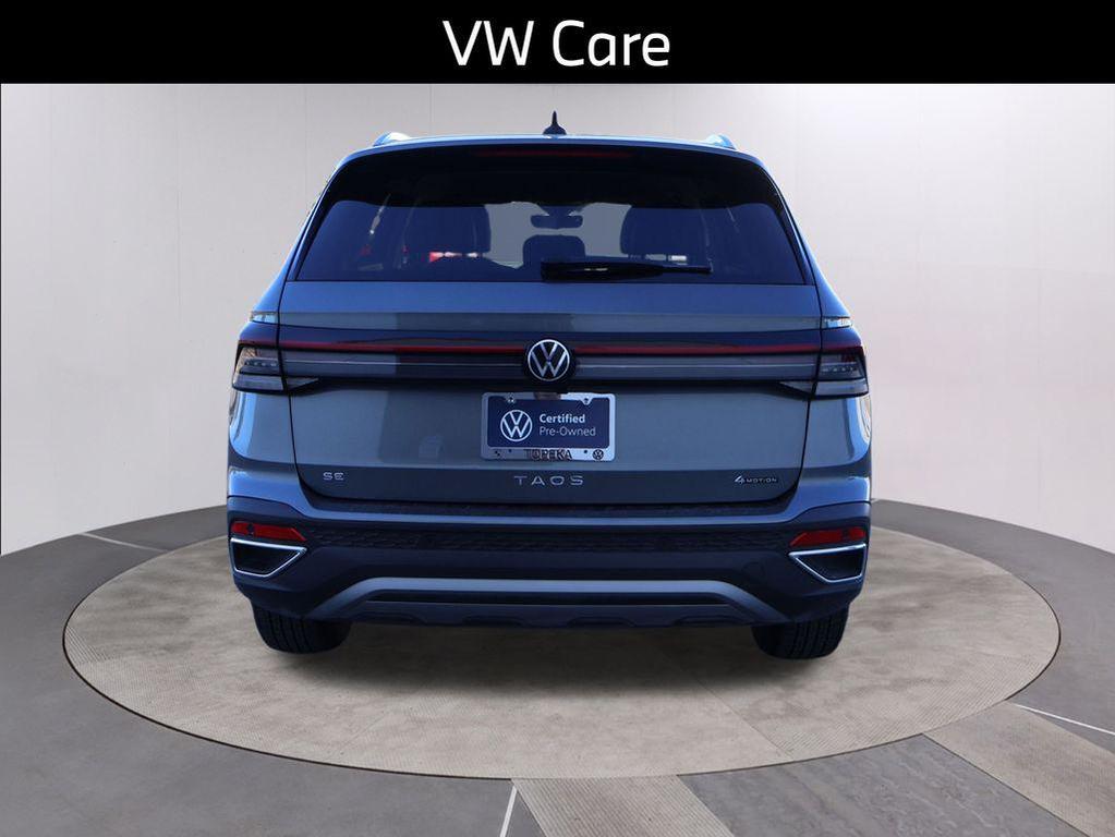 used 2025 Volkswagen Taos car, priced at $25,905