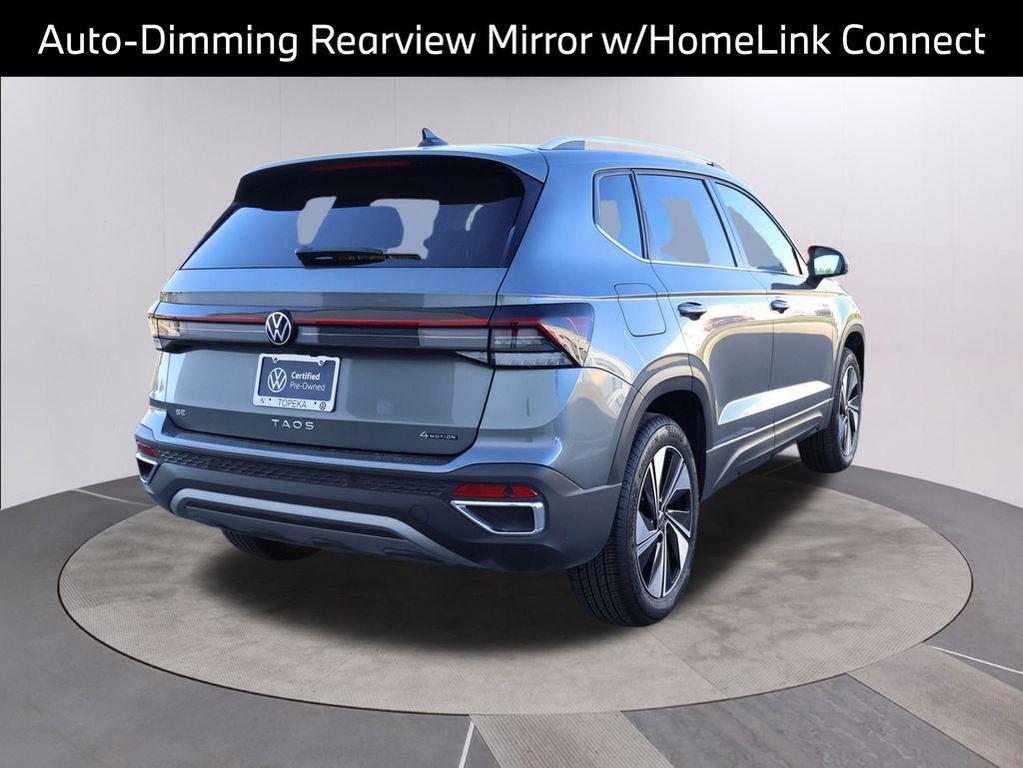 used 2025 Volkswagen Taos car, priced at $25,905