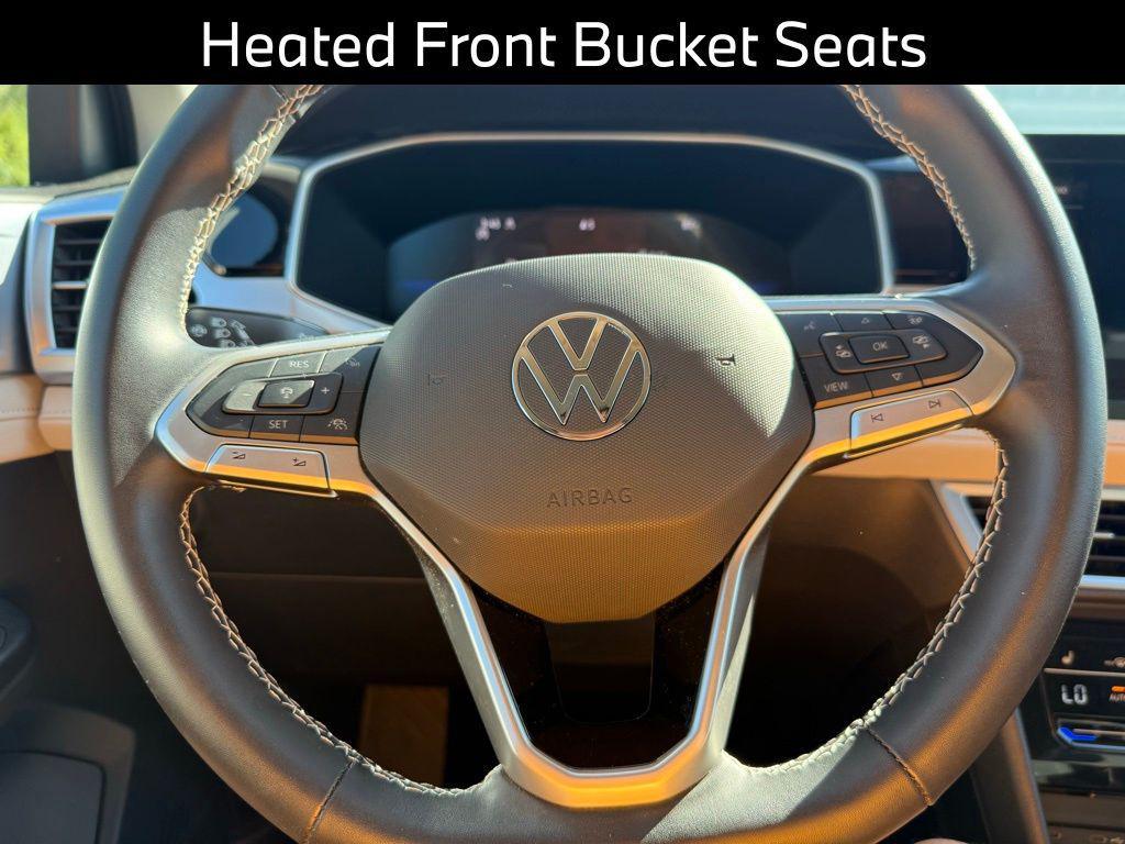 used 2025 Volkswagen Taos car, priced at $27,793