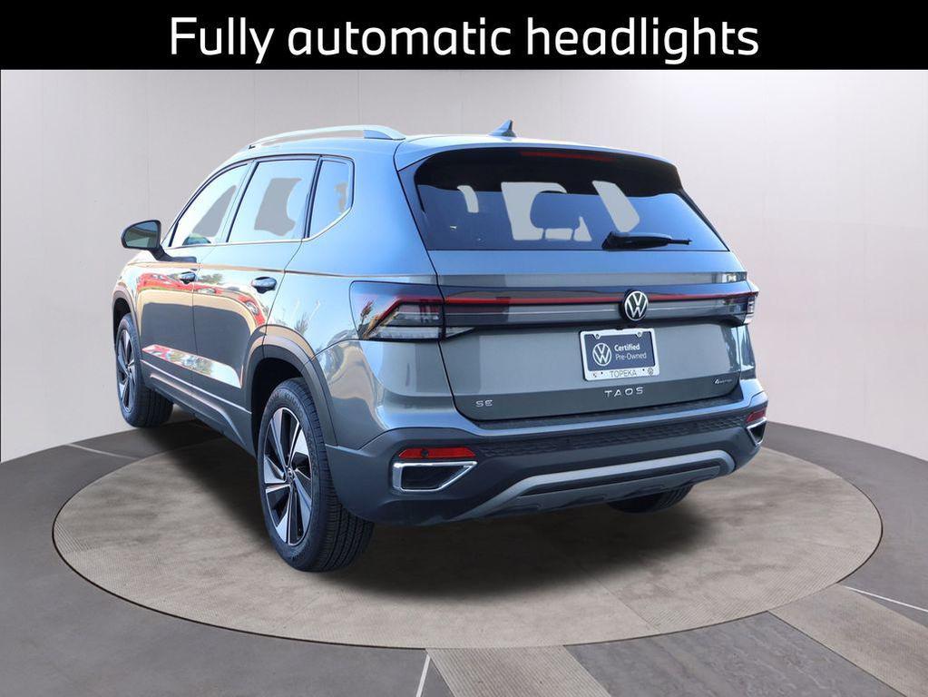 used 2025 Volkswagen Taos car, priced at $25,905
