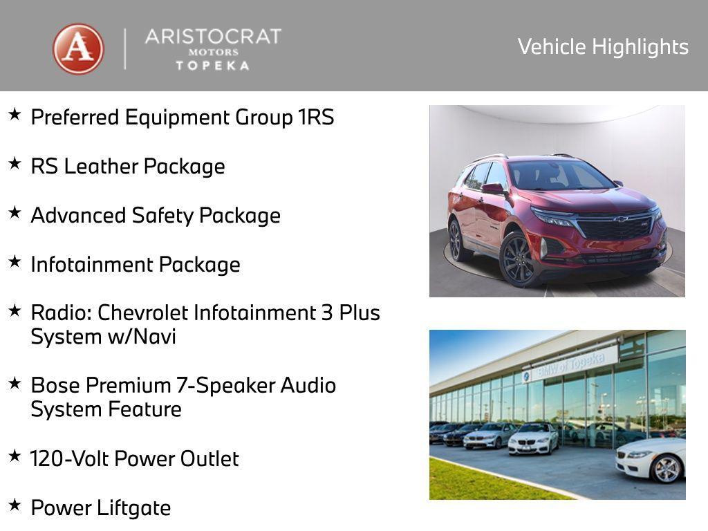 used 2022 Chevrolet Equinox car, priced at $23,993