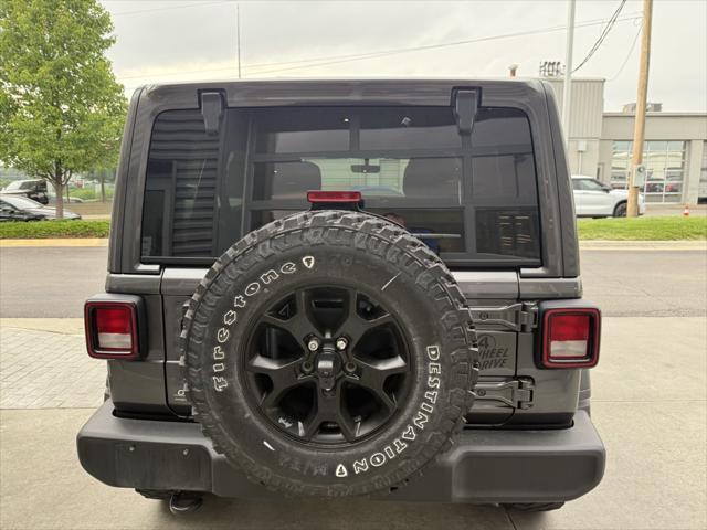 used 2021 Jeep Wrangler car, priced at $36,000