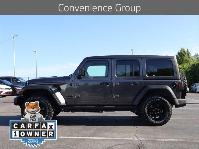 used 2021 Jeep Wrangler car, priced at $35,000