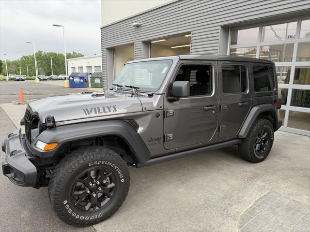 used 2021 Jeep Wrangler car, priced at $36,000