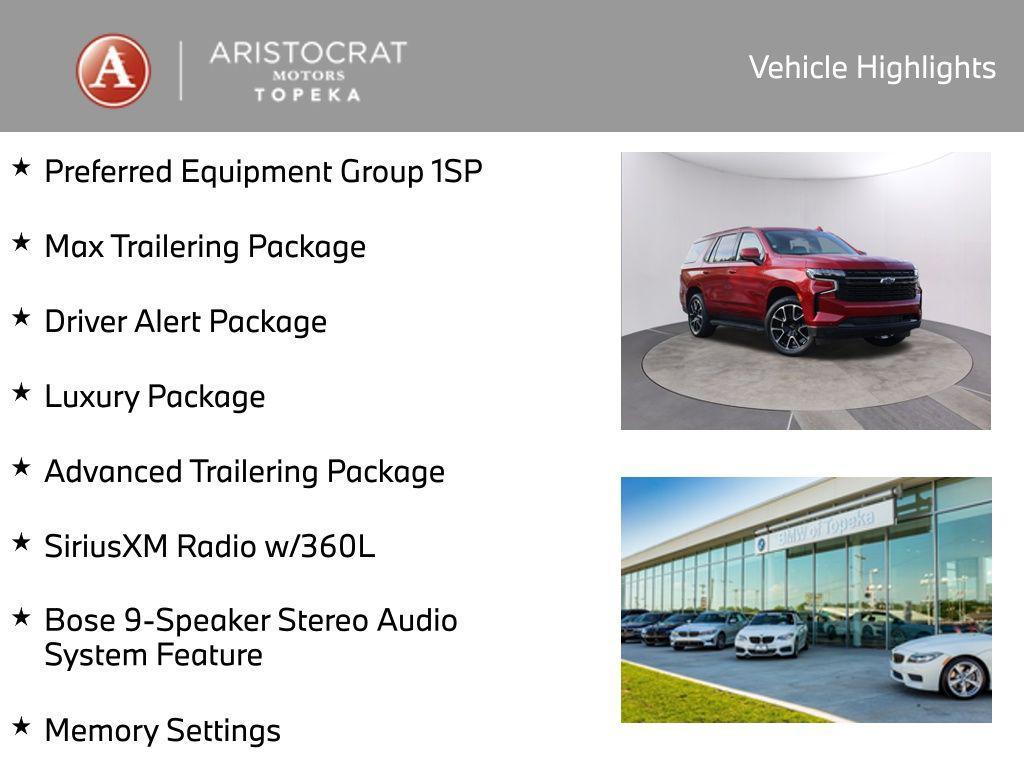 used 2023 Chevrolet Tahoe car, priced at $50,000