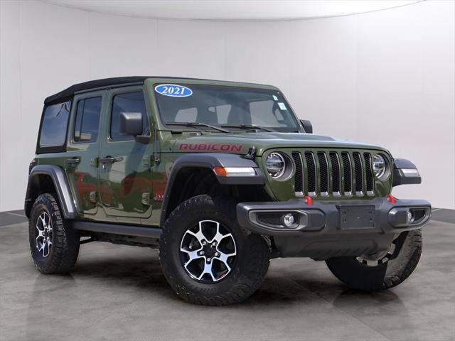 used 2021 Jeep Wrangler Unlimited car, priced at $41,993