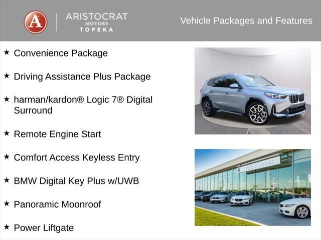 new 2025 BMW X1 car, priced at $47,325