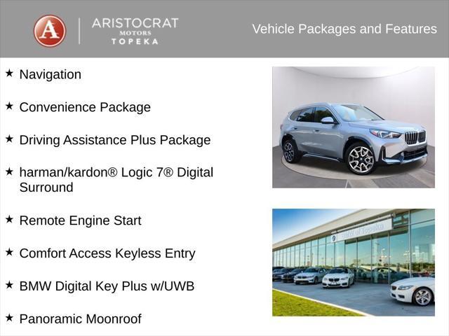 new 2025 BMW X1 car, priced at $47,325