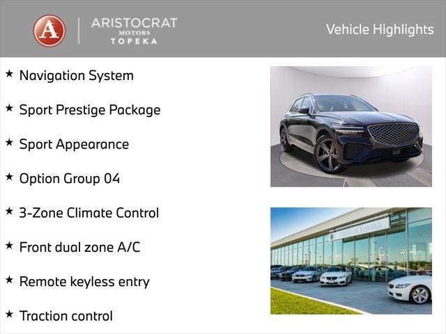 used 2023 Genesis GV70 car, priced at $43,485