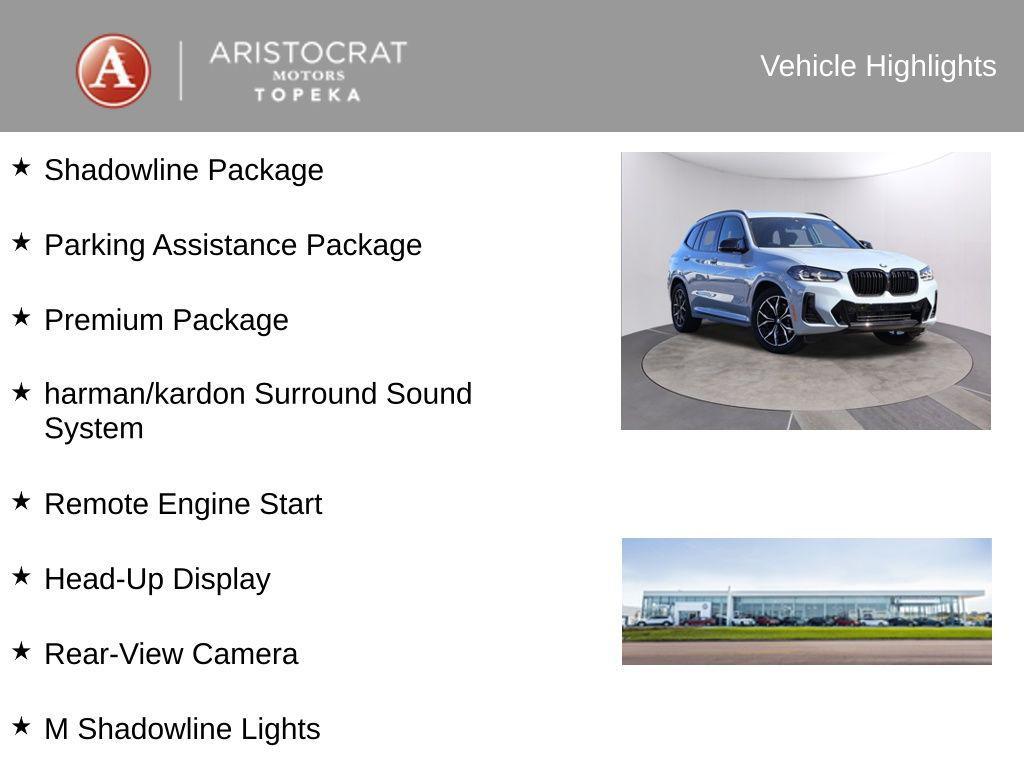 used 2023 BMW X3 car, priced at $57,983