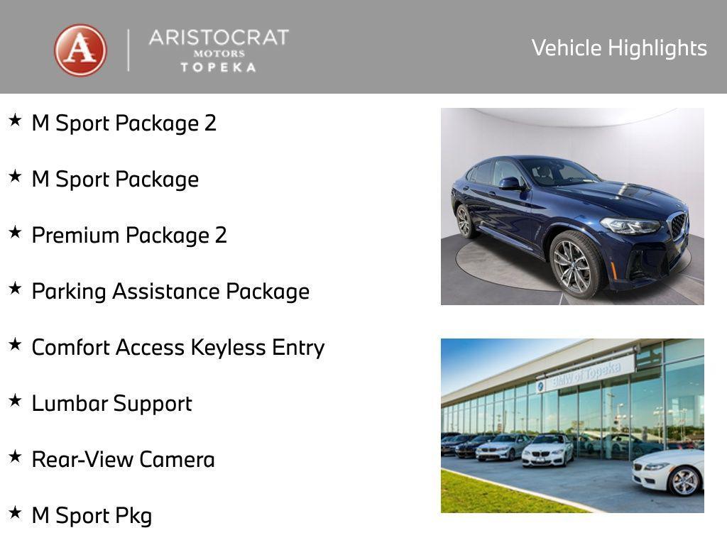 used 2022 BMW X4 car, priced at $45,000