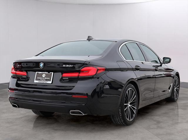 used 2023 BMW 530 car, priced at $47,492