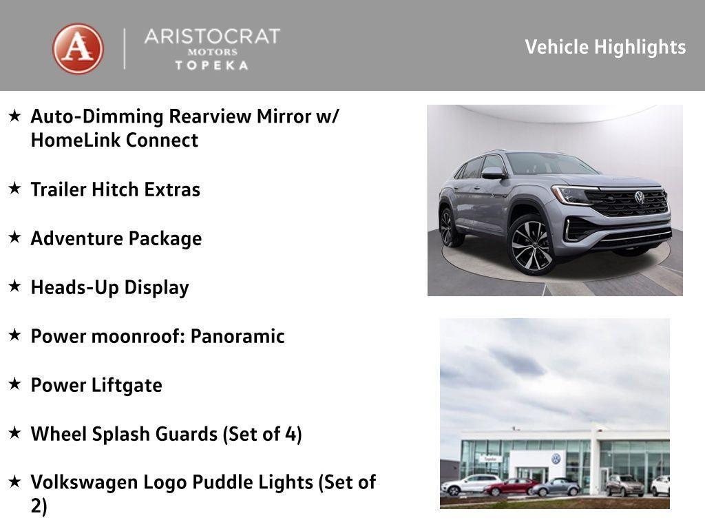 new 2025 Volkswagen Atlas Cross Sport car, priced at $51,605