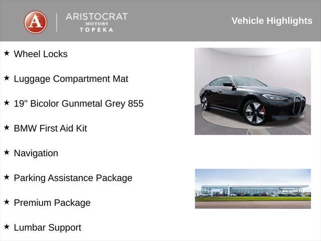 used 2024 BMW i4 Gran Coupe car, priced at $50,000