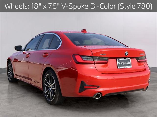 used 2021 BMW 330 car, priced at $29,844