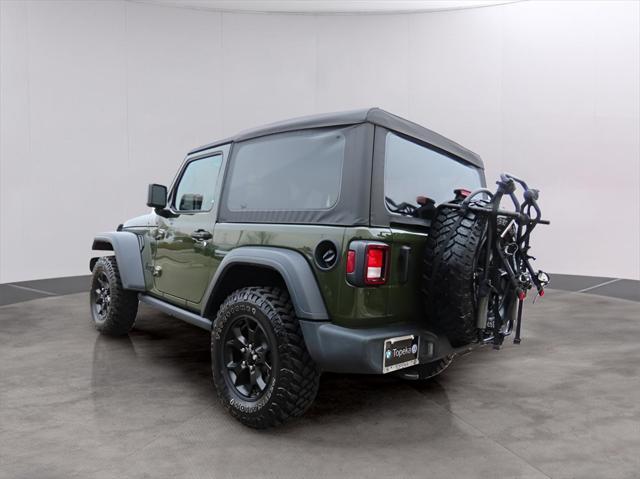 used 2023 Jeep Wrangler car, priced at $33,883