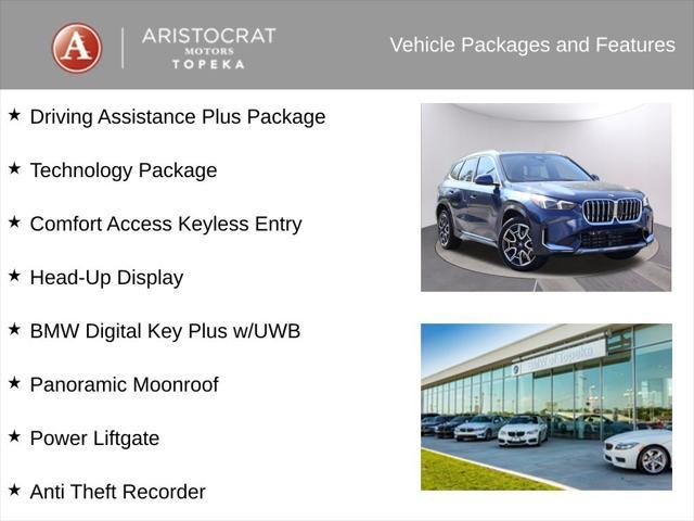 new 2025 BMW X1 car, priced at $48,830