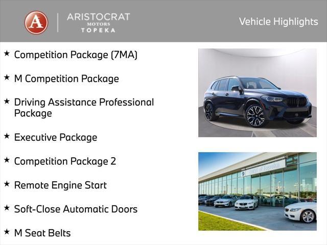 used 2022 BMW X5 M car, priced at $73,774