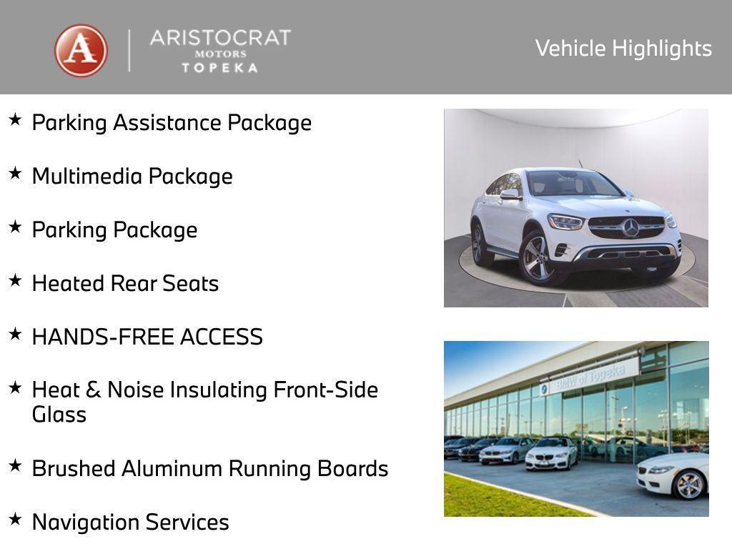 used 2020 Mercedes-Benz GLC 300 car, priced at $32,993