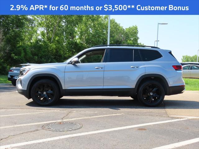 new 2025 Volkswagen Atlas car, priced at $47,246