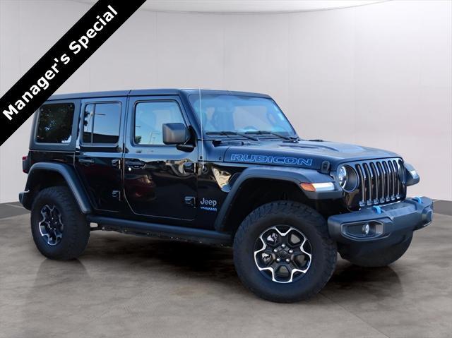 used 2022 Jeep Wrangler Unlimited 4xe car, priced at $32,993