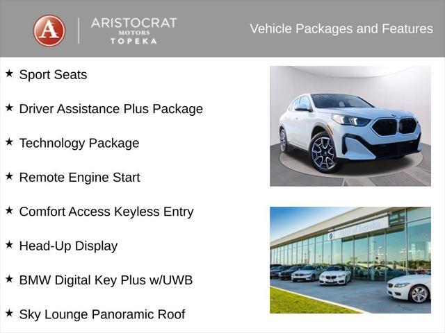 new 2025 BMW X2 car, priced at $49,030