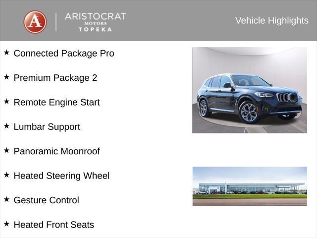 used 2022 BMW X3 car, priced at $32,800