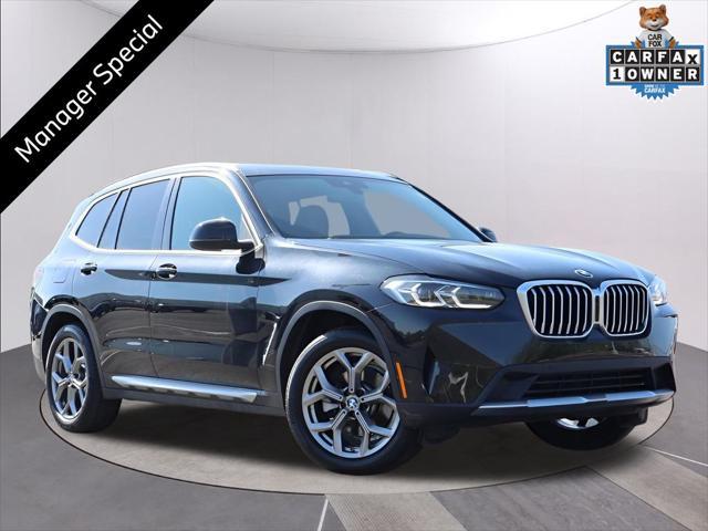 used 2022 BMW X3 car, priced at $32,800
