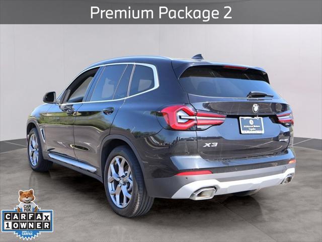 used 2022 BMW X3 car, priced at $35,000