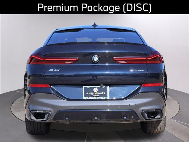 used 2021 BMW X6 car, priced at $50,000