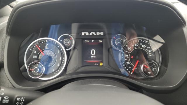 new 2025 Ram 1500 car, priced at $45,697