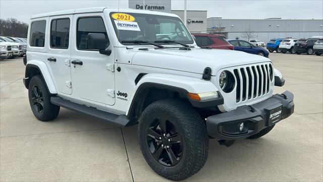 used 2021 Jeep Wrangler Unlimited car, priced at $39,490