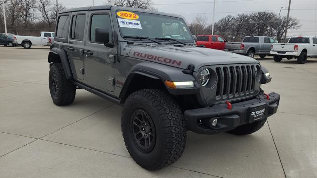 used 2022 Jeep Wrangler Unlimited car, priced at $49,890