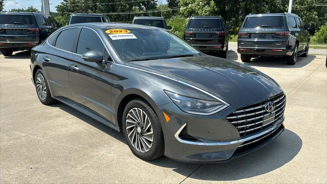 used 2023 Hyundai Sonata Hybrid car, priced at $29,995