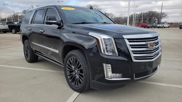 used 2018 Cadillac Escalade car, priced at $39,690