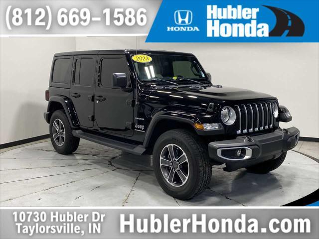 used 2023 Jeep Wrangler car, priced at $38,900