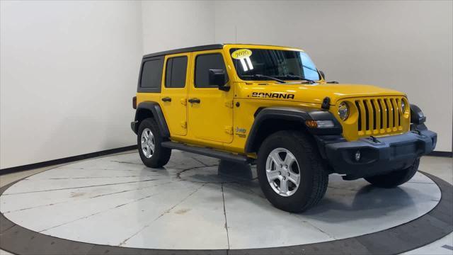 used 2020 Jeep Wrangler Unlimited car, priced at $30,500