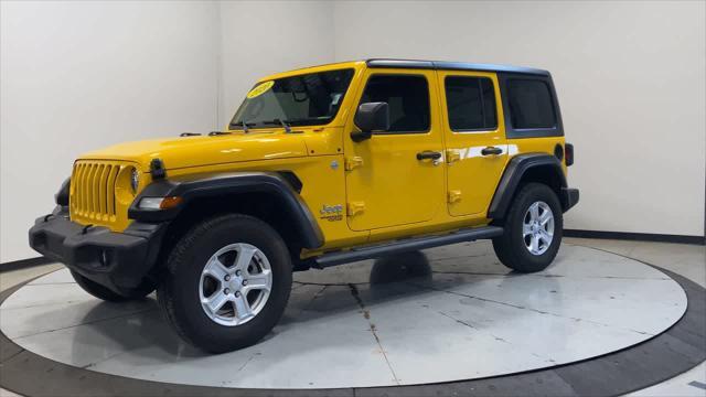 used 2020 Jeep Wrangler Unlimited car, priced at $30,500